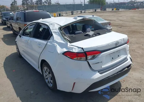 2020 Toyota Corolla Le from USA, damaged, VIN 5YFEPRAE2LP052496